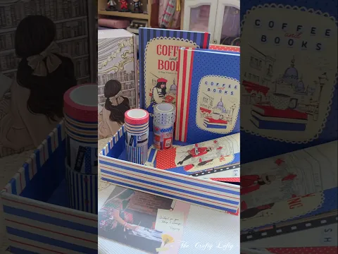 ASMR 💙♥️ Unboxing Coffee & Books box from @rongrongdevoeillustration #asmr #unboxing #rongrong