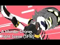 How I envisioned MD fight scenes SFM A Murder Drones fan animation