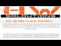 ACC 100 WEEK 10 QUIZ CHAPTER 9