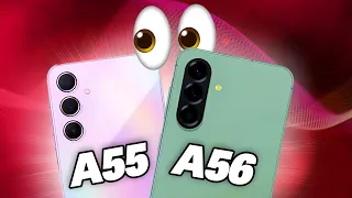 SAMSUNG GALAXY A55 vs GALAXY A56 | Comparativo completo