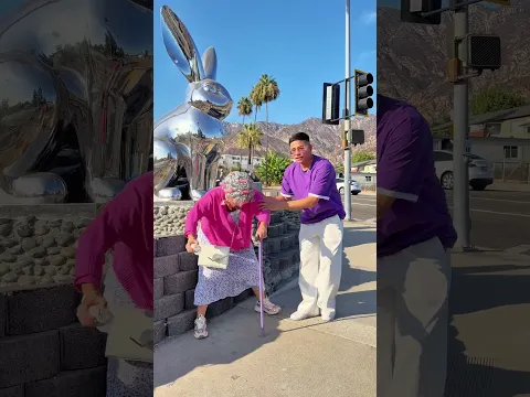 GRANNY ALMOST FAINTED 😳