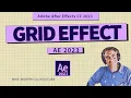After Effects Grid Effect How To Use