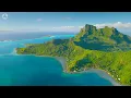 [4K 60FPS] BORA BORA DRONE 🇵🇫 – Deep House Summer Mix 🌊 | South Pacific Paradise