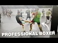 Download Lagu Professional Boxer Tries Muay Thai/MMA Sparring