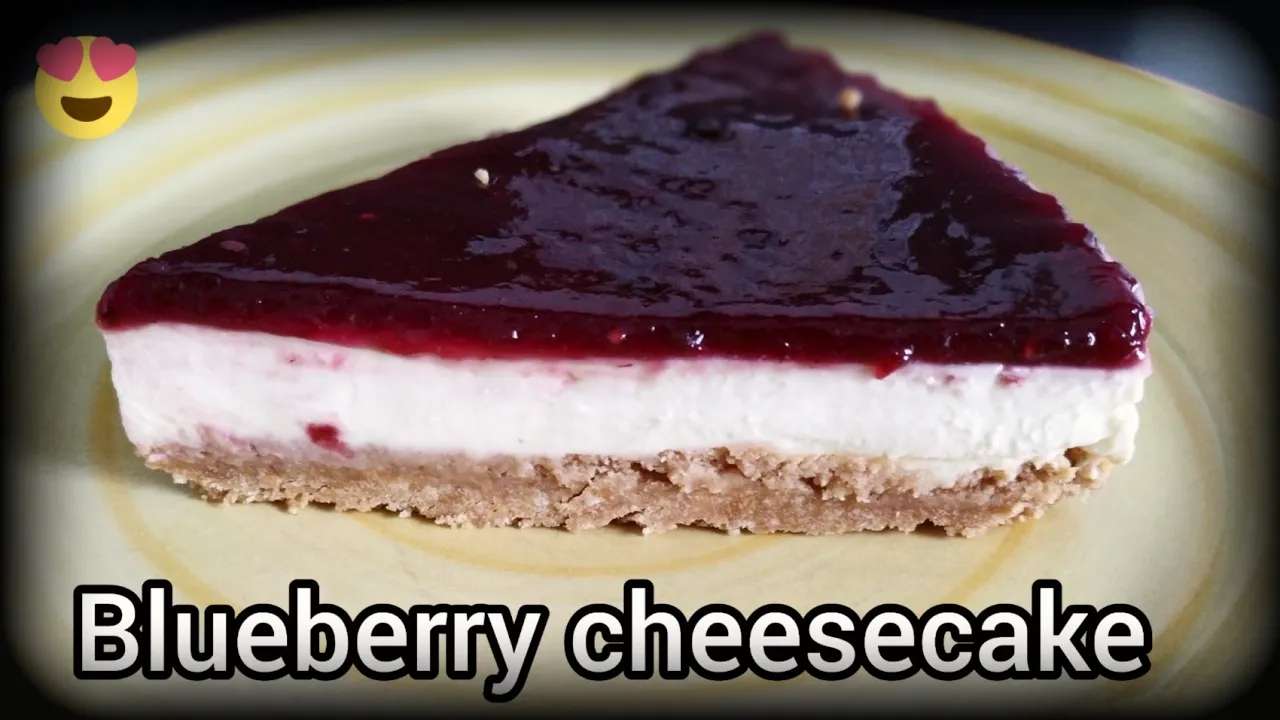 BLUEBERRY CHEESCACKE /Spanish recipes with Sofia