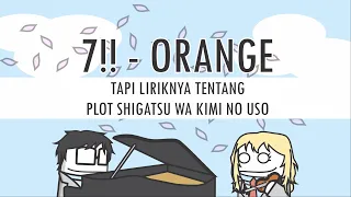 Download Jaret Fajrianto - 7!! Orange tapi Liriknya Tentang Plot Shigatsu wa Kimi no Uso MP3