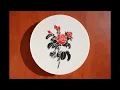 ROSES  made of resin and sand    / rose art / red plague / rose passion / love rose / roses artwork