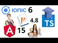 Master Angular 15 with Ionic framework v6 from scratch Typescript 4 8 Full Guide
