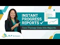 How to Generate Progress Reports IEP Notes Visual Graphs in SLP Workspace