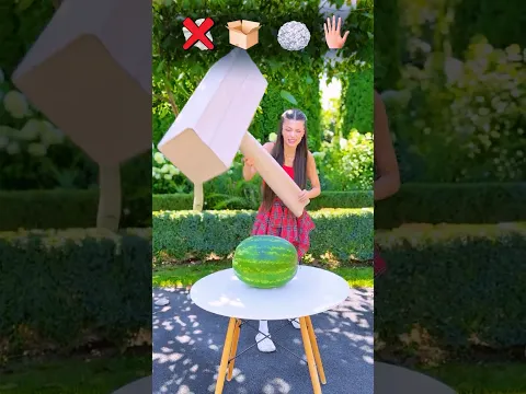 Let's Crush a Watermelon 🍉 #usa