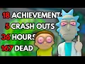 I Played 100 of Rick and Morty It was INSANE