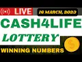 Cash4Life Lottery Results Draw 17 Mar 2023 - Next Estimated Jackpot Prize 1 000