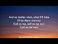 Sam Feldt - Call on me lyrics (ft. Georgia Ku)