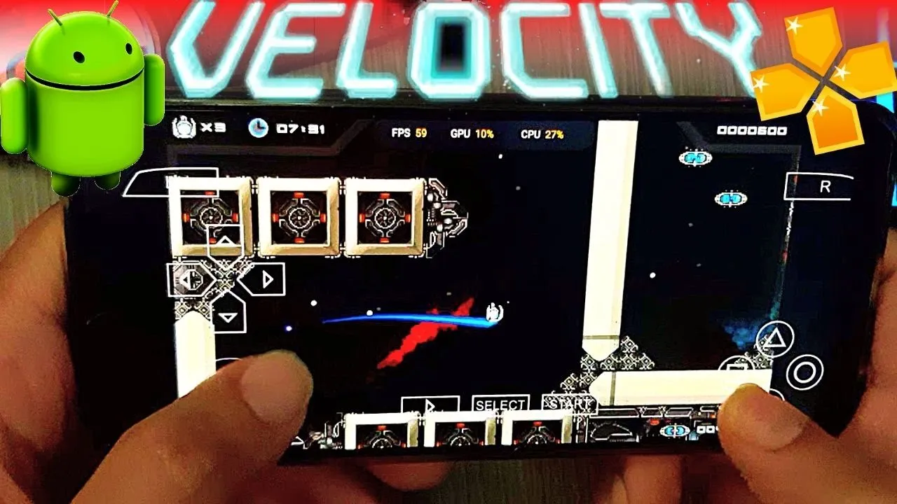Velocity PSP Game - Android Gameplay - PSP Emulator - Velocity PPSSPP Mobile 2022