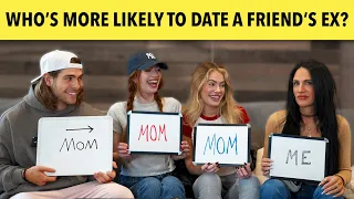 Family Plays "Who's More Likely To" (it gets shocking...)