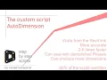 Dynamo custom script - Improved AutoDimension