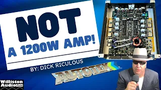 This 60 1200W Amp Makes How Much True Power