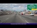 Westbound Interstate 10 in El Paso Texas