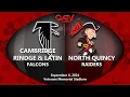 QATV Sports Cambridge Rindge Latin vs North Quincy Football September 6 2024
