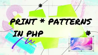 PHP Star Pattern Tutorial for Beginners 1 Easy Triangle