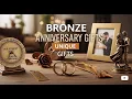 10 Unique Bronze Anniversary Gifts for Your Spouse 8th Wedding Anniversary Gift Ideas 2026