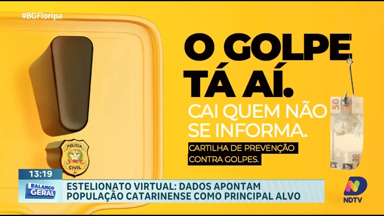 Estelionato virtual em SC: crescimento dos crimes e impactos para a população