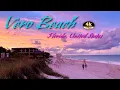 Vero Beach Walking Tour 4K Beaches and Palm Trees in Florida