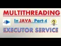 Multithreading in Java Part 4 Executor Service Introduction