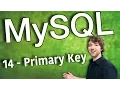 MySQL 14 - Primary Key
