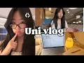 Uni vlog productive days study vlog campus food student life Binghamton University