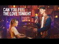 Download Lagu CAN YOU FEEL THE LOVE TONIGHT - Leroy Sanchez \u0026 LaurDIY