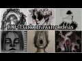 100 Dark drawing ideas psycho art ideas for beginners horror drawing