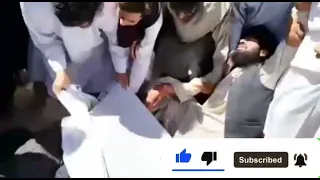 لحظه شهادت مولانا مجیب الرحمن انصاری رح 