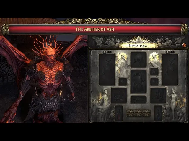 PoE2 Gearless - Arbiter of Ash (no weapons/armour/jewellery/flasks/jewels)