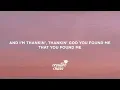 Tiësto - 10:35 (Lyrics) ft. Tate McRae