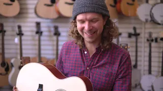 Italian Alpine Spruce Quilted Bubinga Maple Binding A martinguitar OM-28 like we ve never seen