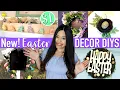 DOLLAR TREE new DIY 2020 HOW TO DECORATE for EASTER on a BUDGET Indoor Outdoor DECOR IDEAS