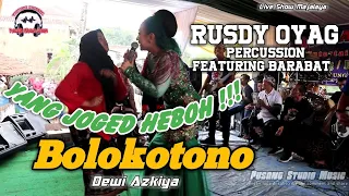 Download JOGED HEBOH ! ! ! BOLOKOTONO II DEWI AZKIYA II RUSDY OYAG PERCUSSION MP3