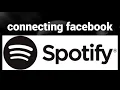How to connect Facebook to your Spotify account