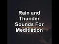 Gentle Rain and Thunder with Alpha Waves For Babies to Relax and Rest