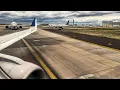 United Express Embraer ERJ-175LR Long Takeoff Roll Choppy Departure from Denver CO KDEN