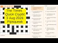 The Times Quick Cryptic 3370