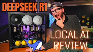 DeepSeek R1 Local Ai Server LLM Testing on Ollama