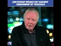 Jon Voight defends NEWSMAX amid cable censorship battle