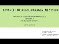 ADBMS Unit 2 Lecture 2 Datatypes Variables Display Message Creating Executing block