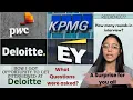 CA Articleship Interview Questions BIG 4s Deloitte