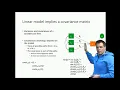 Linear model implies a covariance matrix matrix