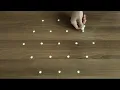 Lagu Aadivelli special kolam.5-3 dots easy kolam design.5-3 dots easy muggulu design.easy rangoli 2023.