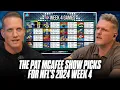 The Pat McAfee Show Picks Predicts Every Game For NFL s 2024 Week 4