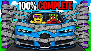 Spending $67,999,999 in Cars vs Tape (Roblox)